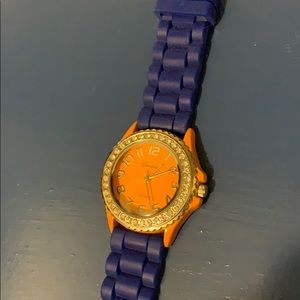Blue and Orange Watch